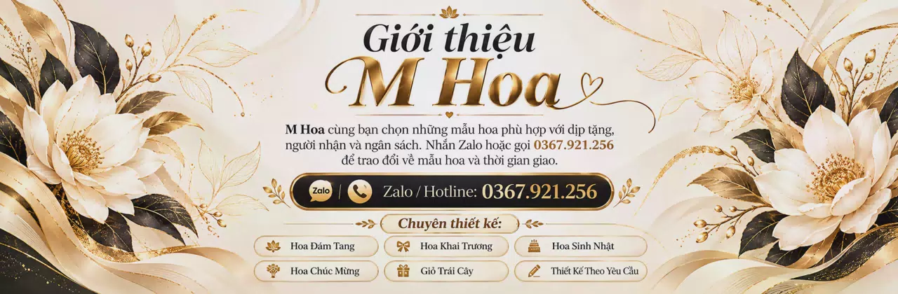 Ảnh bìa Shop hoa tươi Diễn Châu Nghệ An - Chăm chút món quà từ sắc hoa